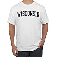State of Wisconsin College Style Fashion T-Shirt