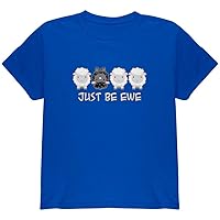 Just Be You Ewe Black Sheep Youth T Shirt