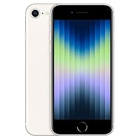 Apple iPhone SE 3rd Gen, 64GB, Starlight - AT&T (Renewed)