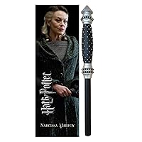 The Noble Collection Harry Potter Narcissa Wand Pen and Bookmark.