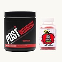 by V Shred Post Workout Fruit Punch and Apple Cider Vinegar Gummies Bundle