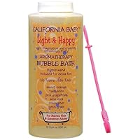 California Baby Bubble Bath - Light & Happy, 13 oz (Pack of 2)