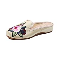 Women & Ladies Embroidery Sandal Slipper Shoes