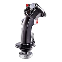 F-16C Viper Hotas Add-On Grip - Versatile Replica Fighter Aircraft Flight Stick for Flight Games and Simulations (Electronic Games)