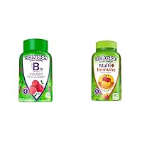 Vitamin B12 for Energy Metabolism, Multivitamin Plus Immune Support Gummies with Vitamin C, Zinc - 140 + 90 Count