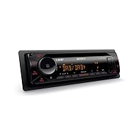 Sony MEX-N7300BD DAB + Car Radio with CD, Dual Bluetooth, USB and AUX Bluetooth Connection Hands- Calling 4 x 55 Watts 3X PreOut Extra Bass Vario Color