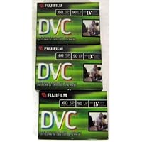 DVC DVM60 3 Pack Mini DV Tapes Fujifilm DVC DVM60 3 Pack Mini DV Tapes