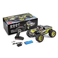 WLtoys High-Speed RC Car 144002 50KM/H 1:14 2.4Ghz Racing Remote Control Car 4WD Alloy Metal Drift Car Remote Control Track Model RTR Toy (144002 2 * 1500)