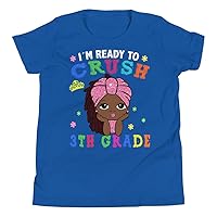 I'm Ready to Crush 3th Grade Shirt Afro Melanin Back to School Kid Gift T-Shirt