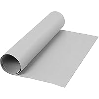 Faux Leather Paper, W: 50 cm, Thickness 0,55 mm, Grey, 1m