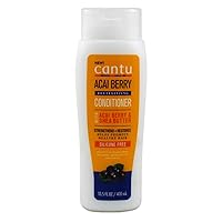 Cantu Acai Berry Conditioner Revitalizing 13.5 Ounce (400ml) (Pack of 3)