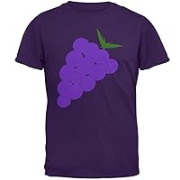 Halloween Purple Grape Costume Mens T Shirt Purple X-LG