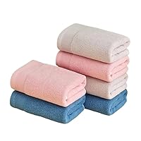 Cotton Bathroom Towels Set Absorbent Washcloth for Bath and Use at Home