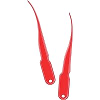 Shrimp Peeler Deveiner Cleaner Tool, 8-Inches, Red
