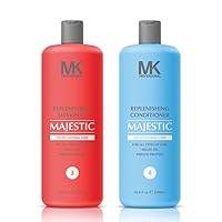 Replenishing Shampoo + Conditioner 33.8oz(1000ml) with Argan Oil