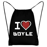 I love Boyle Bicolor Heart Sport Bag 18