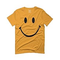 Cute Graphic Happy Funny Smile Smiling face Positive for Men T Shirt