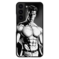 Comic Style Muscle Man Samsung S22 Phone Case - Adult Phone Case for Samsung S22 - Graphic Samsung S22 Phone Case