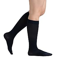 Men & Women Knee High 20-30 mmHg Graduated Compression Opaque Socks – Firm Pressure Compression Garment