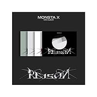 MONSTA X Reason 12th Mini Album CD+Photobook+Lyric book+Photocard+Unit photocard+POB+Tracking (SET(1+2+3+4))