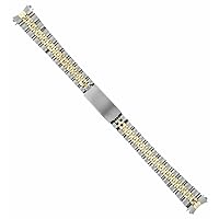 Ewatchparts LADIES 14K/SS TWO TONE JUBILEE WATCH BAND COMPATIBLE WITH ROLEX 26MM DATEJUST HEAVY