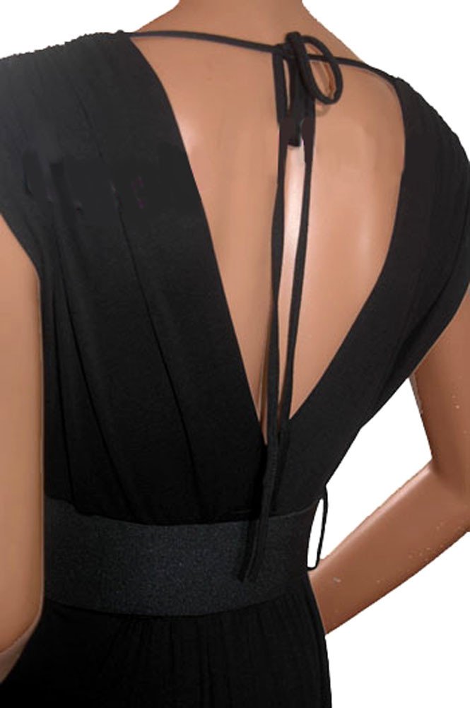 Funfash Plus Size Women Black Green Slimming Empire Waist Maxi Dress Made in USA