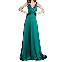 Spring Dresses for Women 2024 Midi Floral,Women's Summer New Strap Sexy Long Dress Solid Bride Party Cocktail D