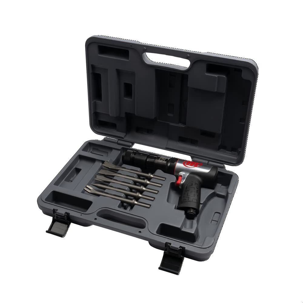 Ingersoll Rand 135MAXK Air Hammer Kit, includes 5-peice Chisel Set, 2600 BPM, 3