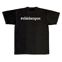 #chickenpox - New Adult Men's Hashtag T-Shirt