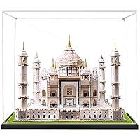 Acrylic Display Case for Lego 10256 Dustproof Clear Display Box Showcase for Lego 10256 Taj Mahal (NOT Included The Model)