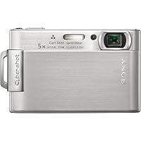Sony Cybershot DSC-T200 8.1MP Digital Camera with 5x Optical Zoom with Super Steady Shot Image Stabilization (Silver)