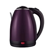 Kettles,Electric Kettle Household Stainless Steel Water Boiler,Anti-Scalding Kettle Fast Boiling Water Heater,With Automatic Power off Function,Bpa Free/Purple