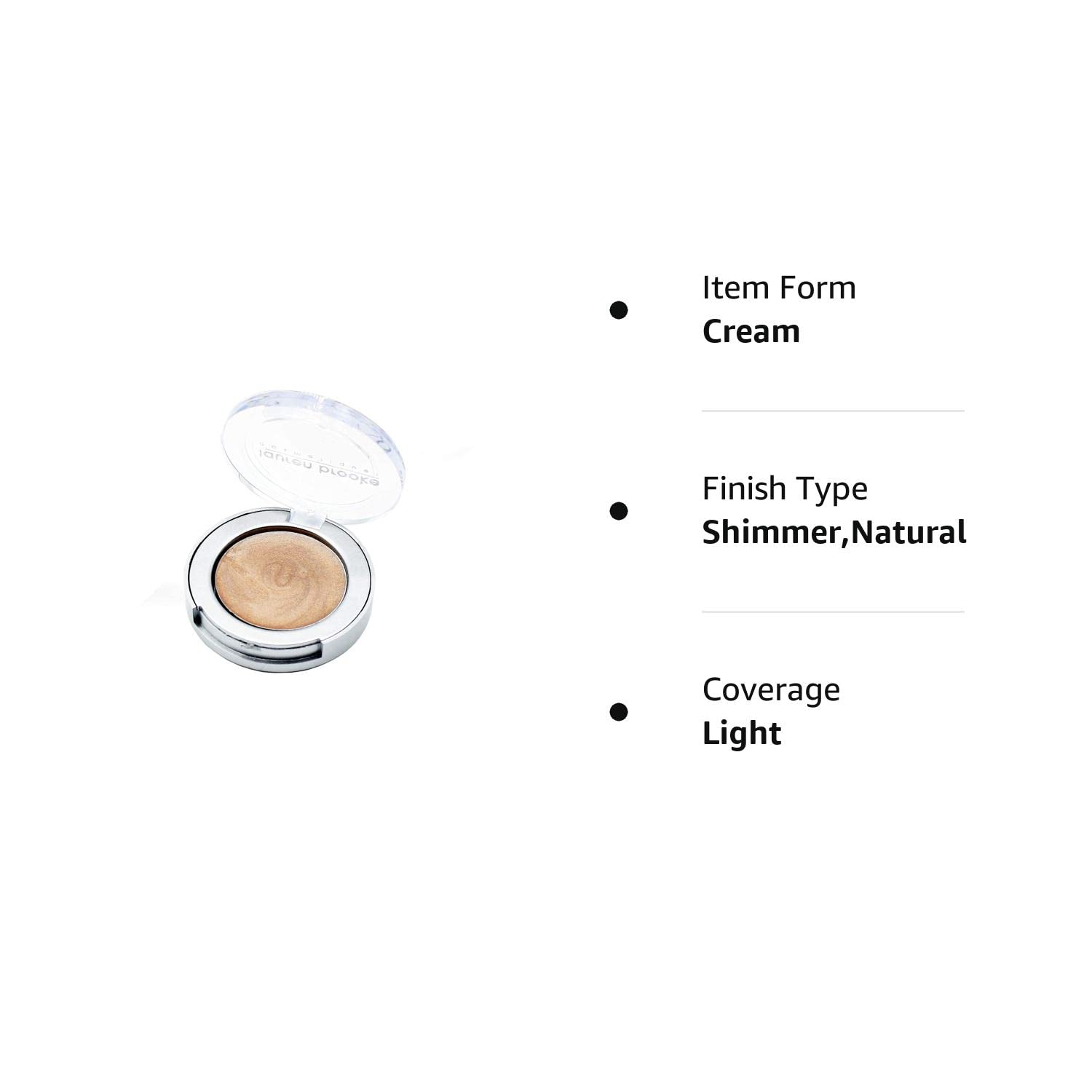 Lauren Brooke Cosmetiques Natural Cream Eyeshadow (Pearl (Shimmer))