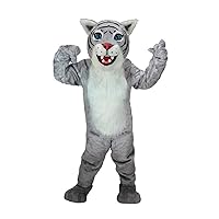 FurryMascot™ Wild cat Calico Cat Wildcat Cub Mascot Costume Adult Size Mascotte Mascota Carnival Party Cosplay Costume Suit