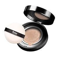 Sistar Skin Perfecting BB Cushion Full Coverage Long Lasting Natural Glow Foundation On The Go Case With Mirror (Fair)