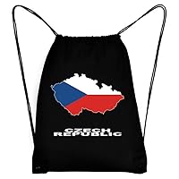 Czech Republic Country Map Color Sport Bag 18