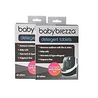 Baby Brezza Official Detergent Soap Tablets for Baby Brezza Bottle Washer Pro, 120 Tablets