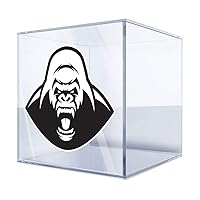 Stickers Sticker Angry Gorilla Ape Head 14 X 12,3