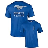 Ford Short Sleeve T-Shirt Mustang 50 Years Pony