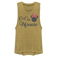 Disney Classic Mickey La Minnie Women's Muscle Tank