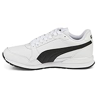 Puma Kids Boys St Runner V3 Leather Lace Up Sneakers Shoes Casual - White