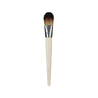 Classic Foundation Makeup Brush, For Liquid & Cream Foundation, Streak-Free Makeup, Buildable Coverage, Eco-Friendly, Dense, Synthetic Bristles, Bamboo Handle, Vegan & Cruelty-Free 1 Count
