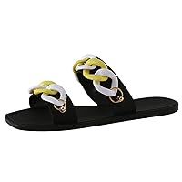 Platform Sandals Women Womens Open Toe Slides Womens Slippers With Fancy Accessories And Comfrotable Footbed