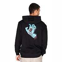SANTA CRUZ Men's Pullover Hooded Sweatshirt Screaming Hand Skate Sweatshirt