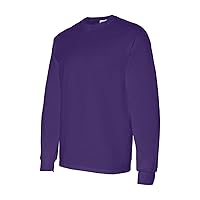 Gildan Long Sleeve Heavy Cotton T-Shirt(Purple