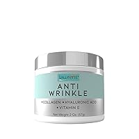 ANTI-WRINKLE with Collagen Hyaluronic Acid and Vitamin E by Lawrens Cosmetics - 2oz