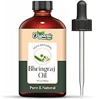 Bhringraj (Eclipta alba) Oil | Pure & Natural Carrier Oil for Skincare, Hair Care & Massage - 118ml/3.99fl oz