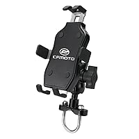 Motorcycle Accessories Handlebar Mobile Phone Holder GPS Stand Bracket for CFMOTO 150NK 250NK 400NK 650NK NK 150 250 400 650 Phone Mount Holder Bracket (Color : Handlebar)