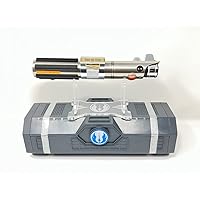 Galaxy's Edge Star Wars Anakin Skywalker Legacy Lightsaber Hilt Bundle with Exclusive Saber Tech Engraved Stand