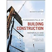 Fundamentals of Building Construction: Materials and Methods Fundamentals of Building Construction: Materials and Methods eTextbook Hardcover Kindle Spiral-bound